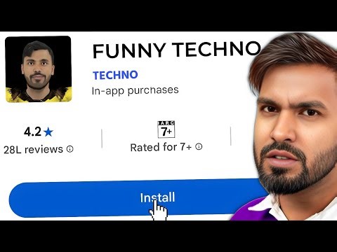 I Found TECHNO GAMERZ Fan Made Games On Play Store