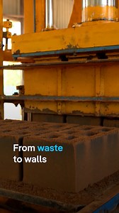 From waste to walls