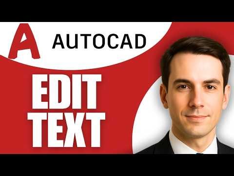 How to Edit Text in AutoCAD
