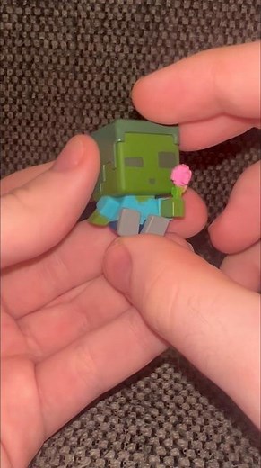 Minecraft Mini Figure MYSTERY EGG Unboxing Zombie with Flower #minecraft #minecraftmovie #unboxing