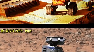 黄仁勋GTC2025发布机器人BLUE，机器人瓦力走进现实