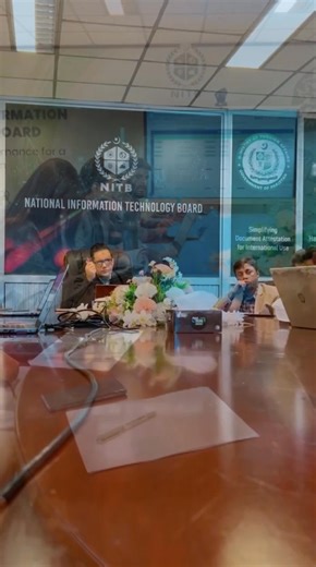 CEO of NITB Mr. Faisal Iqbal Ratyal led the 3rd Consecutive Review Meeting tracking progress and KPIs of projects. | National Information Technology Board -NITB
