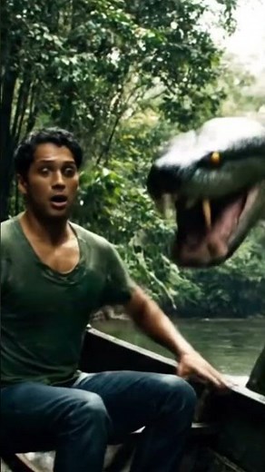 “Man Swallowed by Giant Anaconda in River” #AnacondaAttack #WildlifeDocumentary #AmazonRainforest