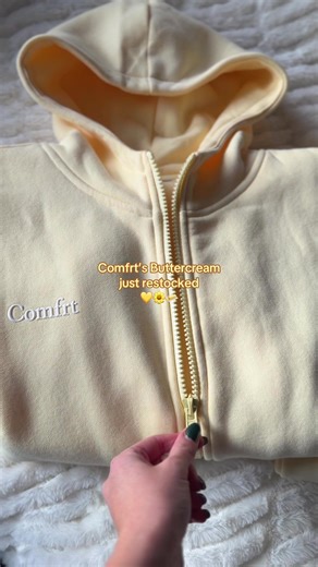 Gorgeous Butter Yellow Color Just Restocked by Comfrt