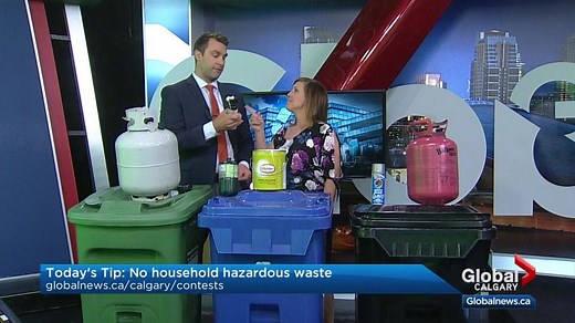 2.3K views | Recycle Right: Global News Morning Calgary's Jordan Witzel and Leslie Horton talk about the importance of disposing of household hazardous waste properly | Global Calgary | Facebook