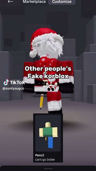 Tutorial pinned!! #korblox #fakekorblox #evade