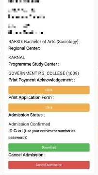 ignou ID Card download issue, comment me if u have any queries.