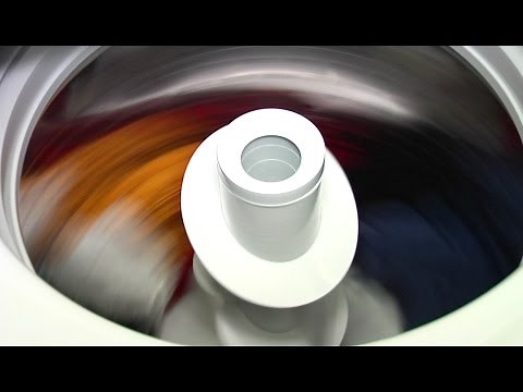 HTW240ASKWS HOTPOINT Top Load Washer by GE shot with Panasonic AG-HVX200