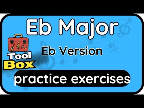 Eb Major Scale · Backing Track (Eb Version) Medium Swing 104bpm