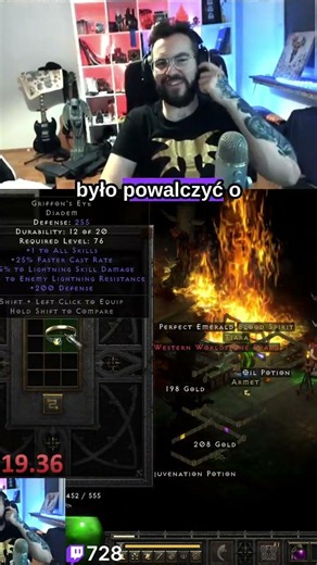 GRIFFON DROP from Andy Hell in Diablo 2 DAD GAMER MODE xD