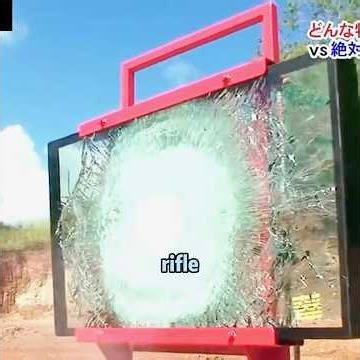 The strongest bulletproof glass VS big iron ball, who can win?#varietyshow #challenge