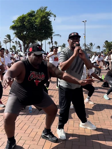 Felix Hlophe Joins Team Linda for Exercise Your Right!