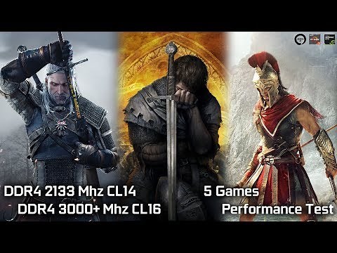 2133 Mhz vs 3000+ Mhz DDR4 Ram (Performance Test in 5 Games) with Ryzen 5 3600 / GTX 1070 OC