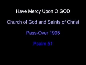 COGASOC Have Mercy Upon Me O God