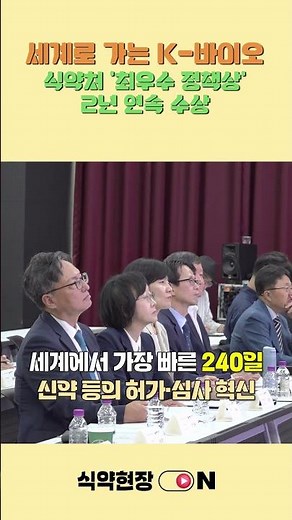 🏆 MFDS wins 'Best Policy Award' from the Korea Association for Policy Studies!