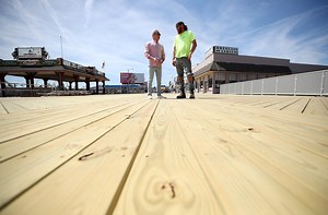 See the new $4M stretch of Wildwood Boardwalk. It’s on track to open by Memorial Day.