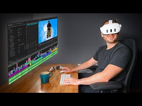 VIDEO EDITING in VR with Quest 3!
