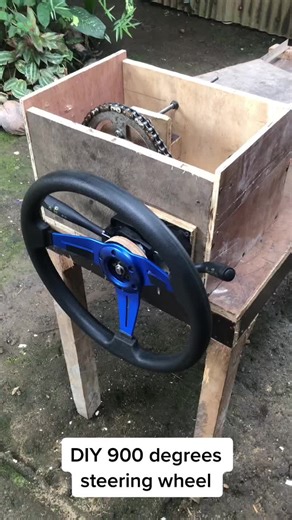 DIY 900 Degrees Steering Wheel for Racing Simulators