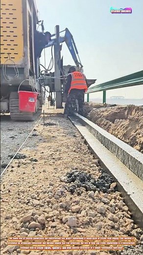 The Art of Slipforming Road Edging