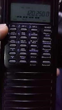 Yupiteru MVT-7000 reception test on airband and WFM