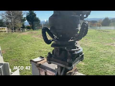 Démonstration d’un attache rapide KM 505 KINSHOFER sur leve palette