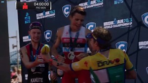 60K views · 1.5K reactions | "Javier, was there ever a moment where you regretted winning the Icy Hot IRONMAN 70.3 World Championship?" "Well, at the award ceremony Tim Don did this thing with his shoe..." | IRONMAN | Facebook