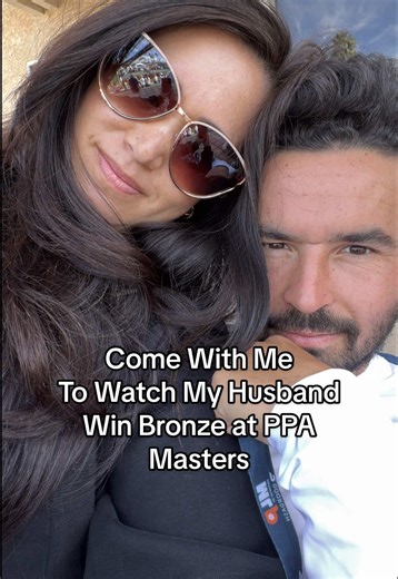 What a great way to start the year. 🥉I shared the full PPA Masters recap, the bts version — in my Substack this week. Subscribe with your email to read it. Link in bio ❤️ #2026 #pov #pickleball #trending #proudwife @noekhlifpickleball