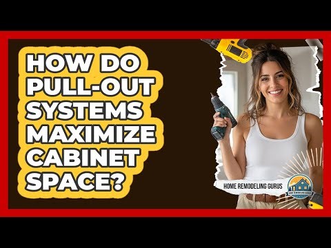 How Do Pull-Out Systems Maximize Cabinet Space?