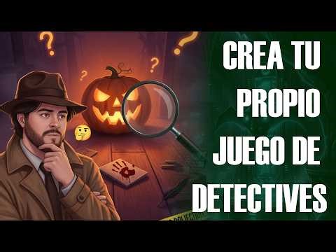 Como hacer tu propio juego de detectives para Halloween PARTE 2