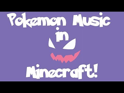 Change Minecraft Music to Pokemon! + Pixelmon sound updates!
