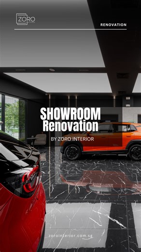 A showroom is more than just a display space. It’s where your brand makes its first impression. From spatial planning to lighting precision and custom carpentry detailing, every element is carefully executed to elevate brand presence and enhance customer experience. Because in a showroom, perception matters. Flow matters. Details matter. Showroom Renovation by Zoro Interior. Built with precision. Designed for impact. If you’re planning to upgrade or build your showroom, let’s create a space that