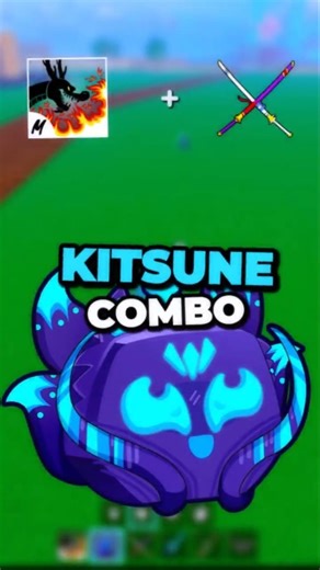Best KITSUNE + DRAGON TALON Combo In Blox Fruits