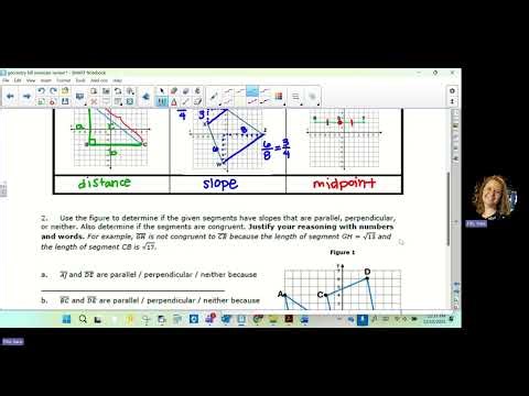 geometry fall semester review - pages 1-2