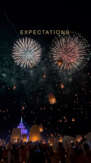 Expectations vs Reality: Yipeng Lantern Festival in Chiang Mai 2022