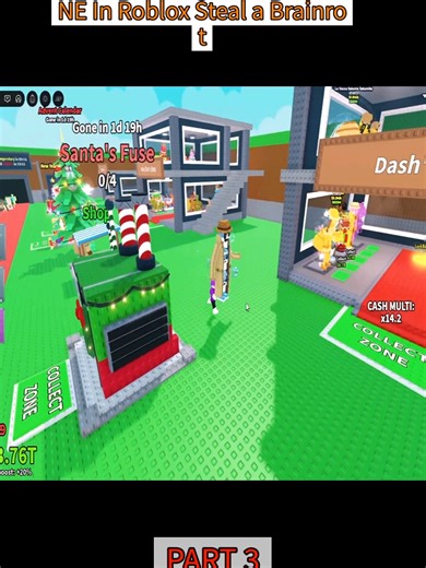 Breaking the New Year's Machine in Roblox Steal a Brainrot