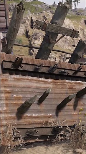 new medieval barricade rust staging