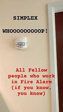 SIMPLEX WHOOOOOOOP! (Simplex Voice Evacuation Fire Alarm Test)