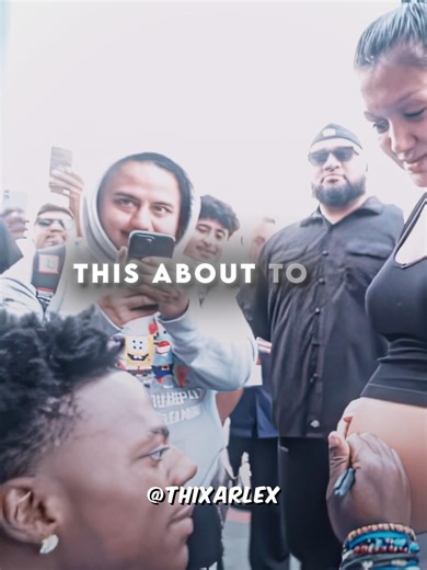 First Time Speed Signs A Baby 😭 #ishowspeed #edit