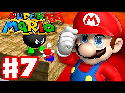 Super Mario 64 - Gameplay Walkthrough Part 7 - Lethal Lava Land 100% (Super Mario 3D All Stars)
