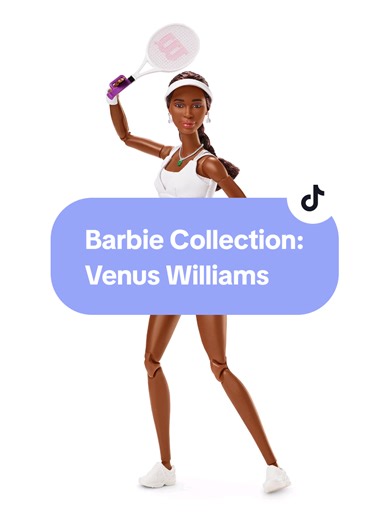 #VenusWilliams #Barbie #Mattel #BarbieCollector #TracyAWillis