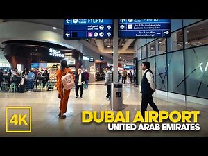 Dubai Airport Terminal 2 Walking Tour | Inside DXB Terminal 2 🇦🇪