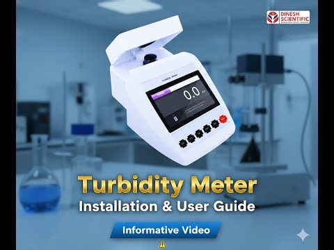 Turbidity Meter – Working & Installation Guide | Water Quality Testing | Lab Training Video