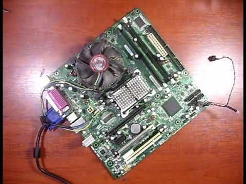 Intel D945GCNL Motherboard is not turn on. Recovery bios. Problem with the BIOS. Repair motherboard.