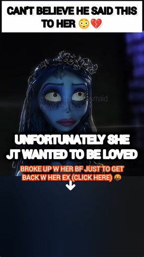 Corpse bride "always the bridesmaid never the bride"🥺#edit #shorts #trending #viral #timburton #love