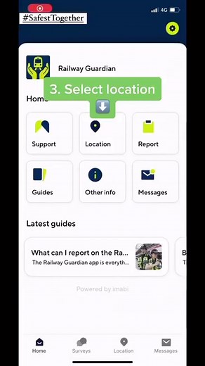 4.3K views · 63 reactions | Travel everywhere with confidence using our Railway Guardian app, now with journey sharing. Here’s how to use the new function. Link in bio to download. #britishtransportpolice #safetyapp #travelsafetips #safesttogether #railwayguardian | British Transport Police | Facebook