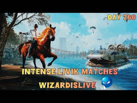 Livik Intense Matches | #bgmi #Live #Gaming #WizardisLive
