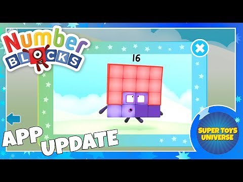 Meet the Numberblocks app *UPDATE* NUMBERBLOCK 16!!