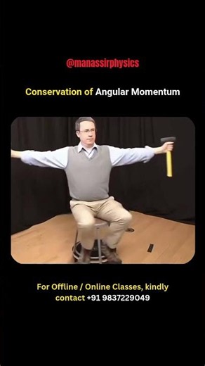 Angular momentum: The secret behind every smooth spin. 🌪️...#physics #motion #shorts #fyp