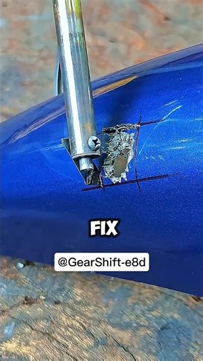 Quick Fix: Cracked Fender Repair! #shorts #quickfixes