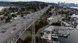 Reduced lanes and speed limits mark I-5 bridge work in Seattle